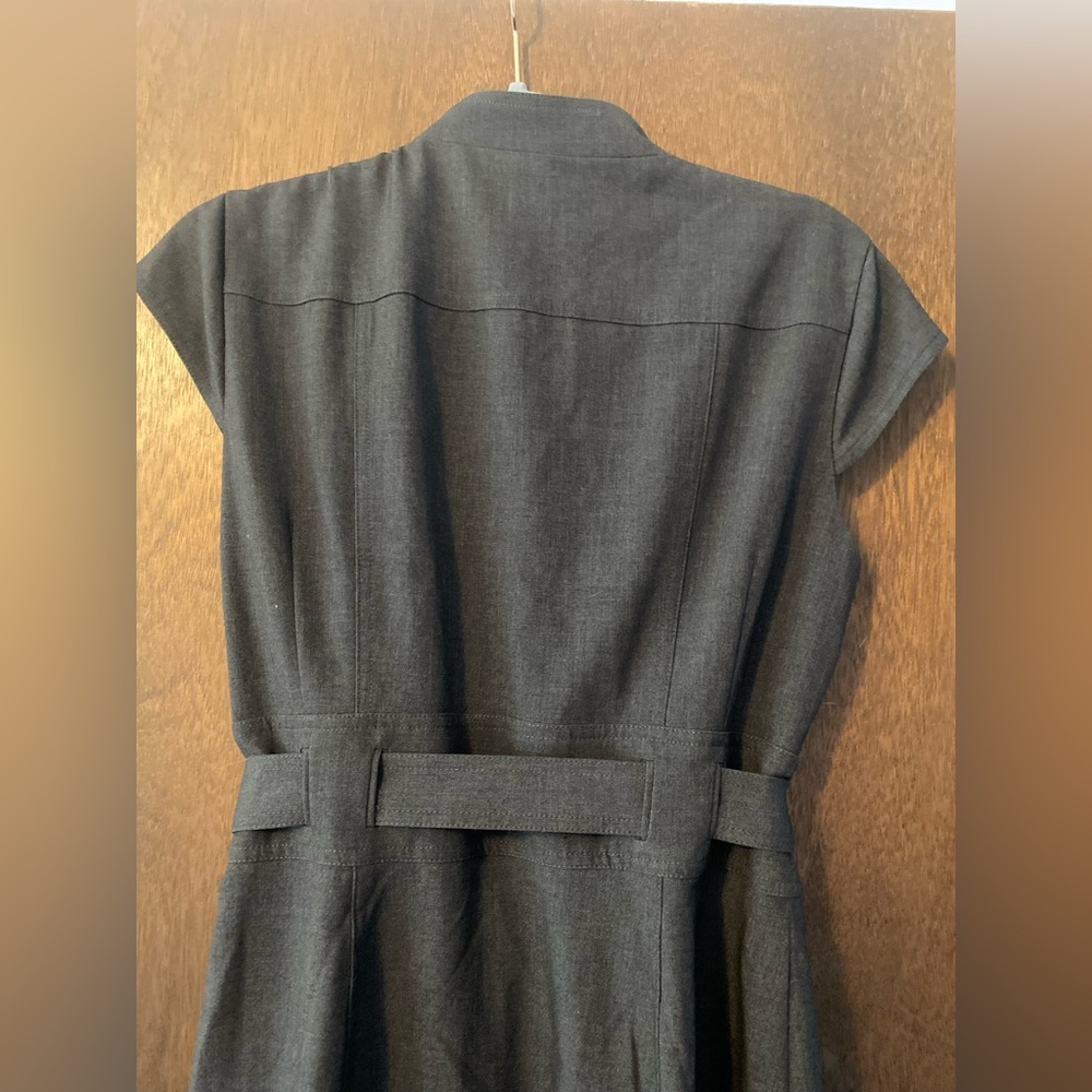 Calvin Klein Gray Business Button Down Dress size 12 - Picture 7 of 7
